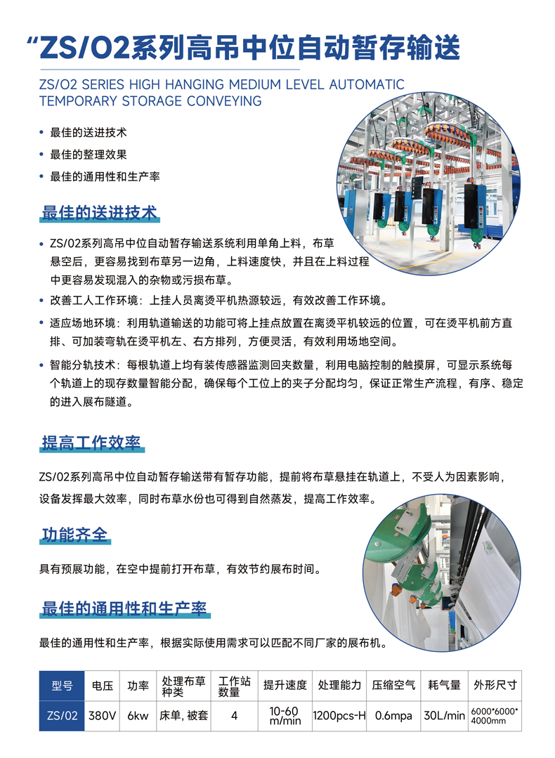 高吊中位运送线